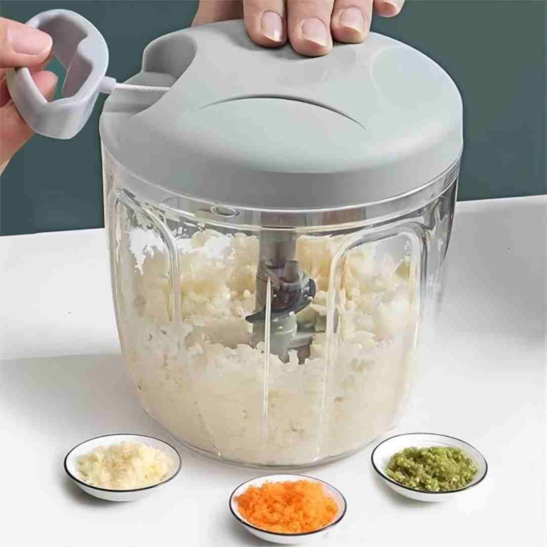 900ml Extra Large Manual Food Chopper - Finefair