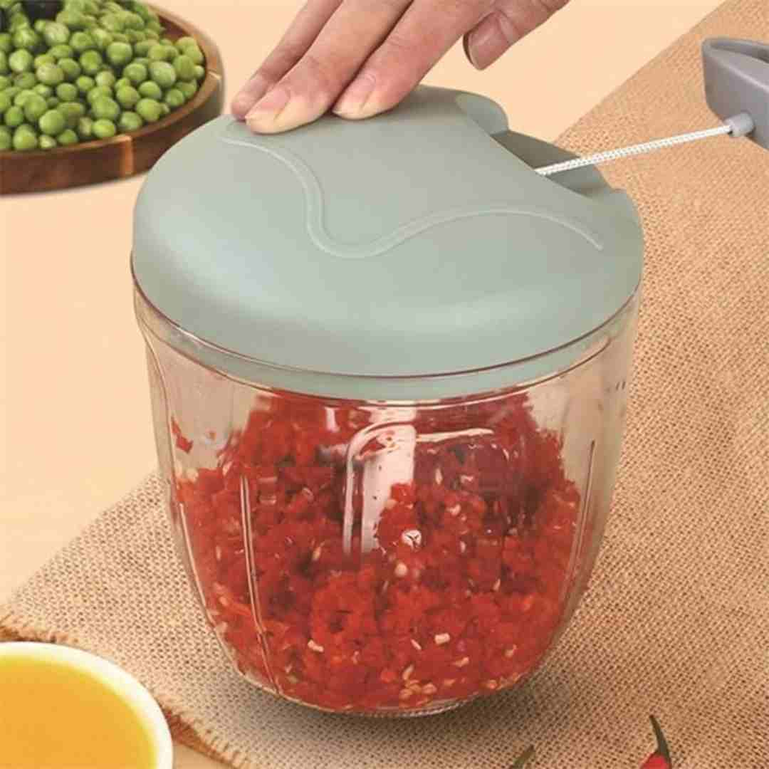 900ml Extra Large Manual Food Chopper - Finefair