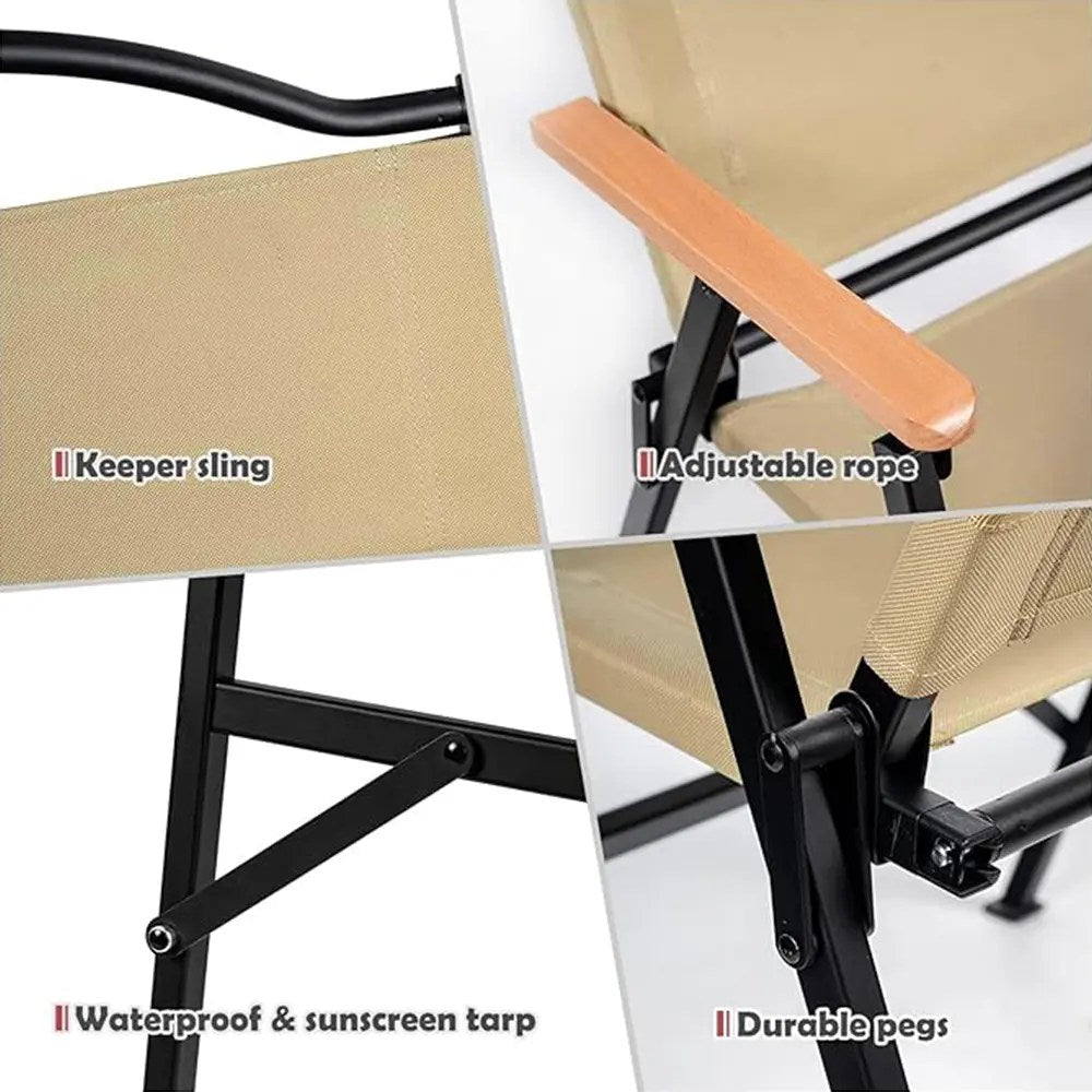 Toby's Folding Camping Chair Aluminium - Finefair