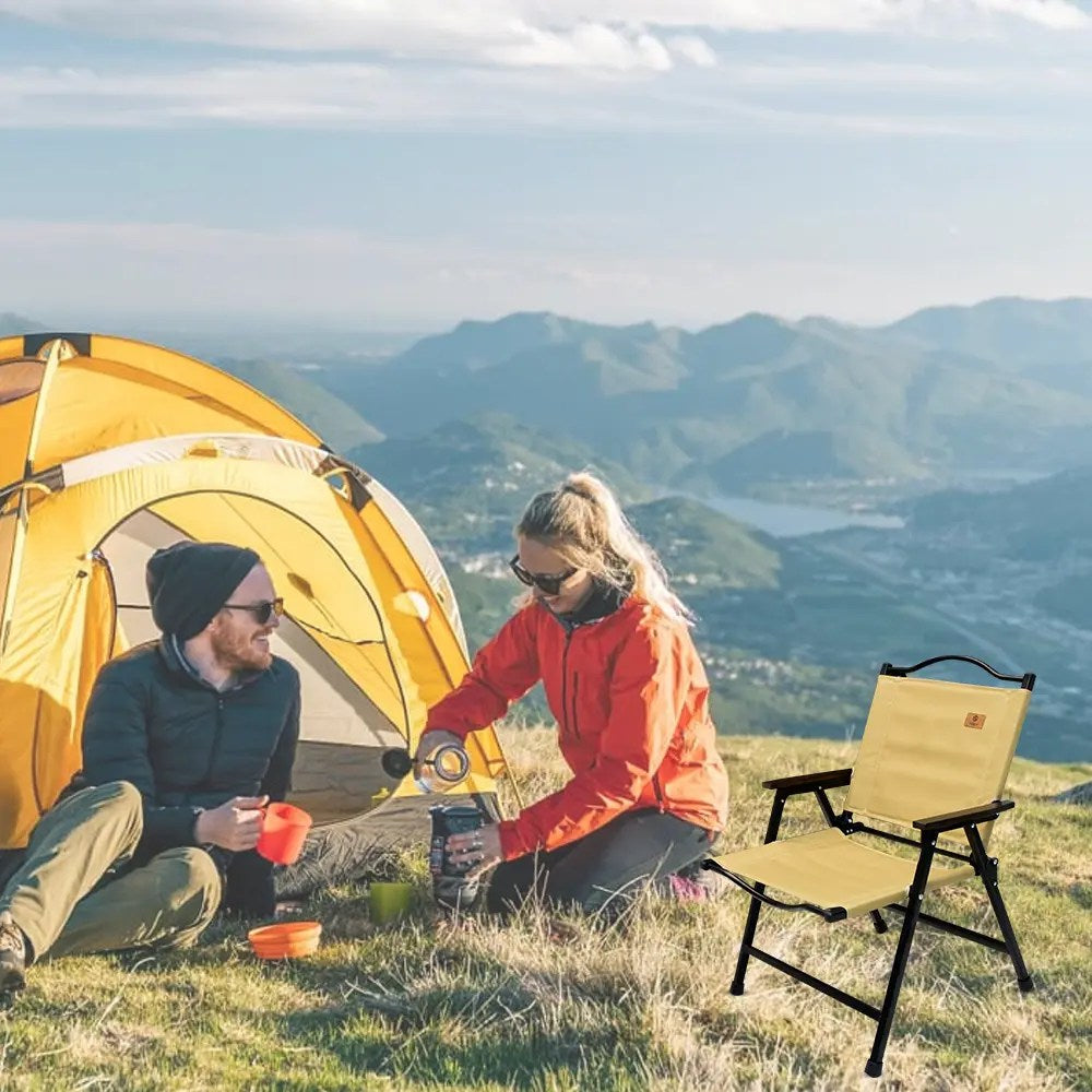 Toby's Folding Camping Chair Aluminium - Finefair