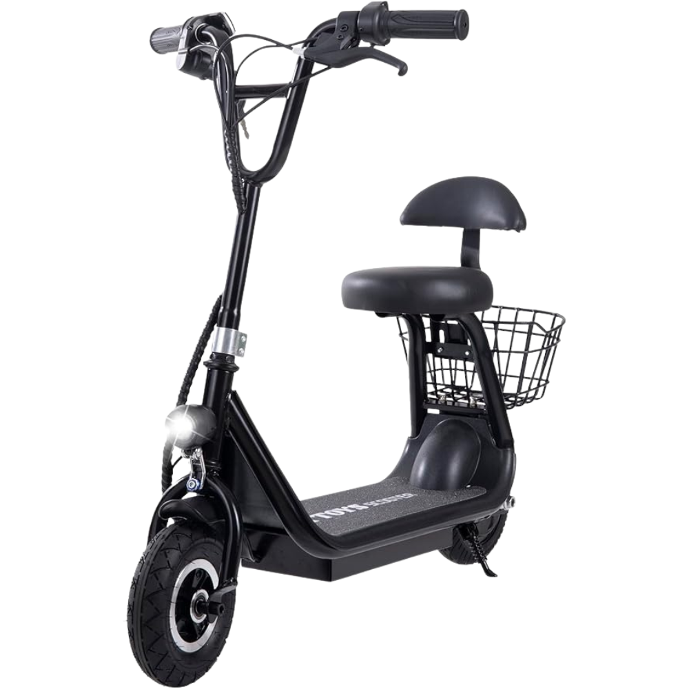 Rohan Wings Kids Electric Scooter with Seat and Basket | Finefair Qatar