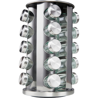 Rotating Spice rack with 20 Jars | Finefair Qatar